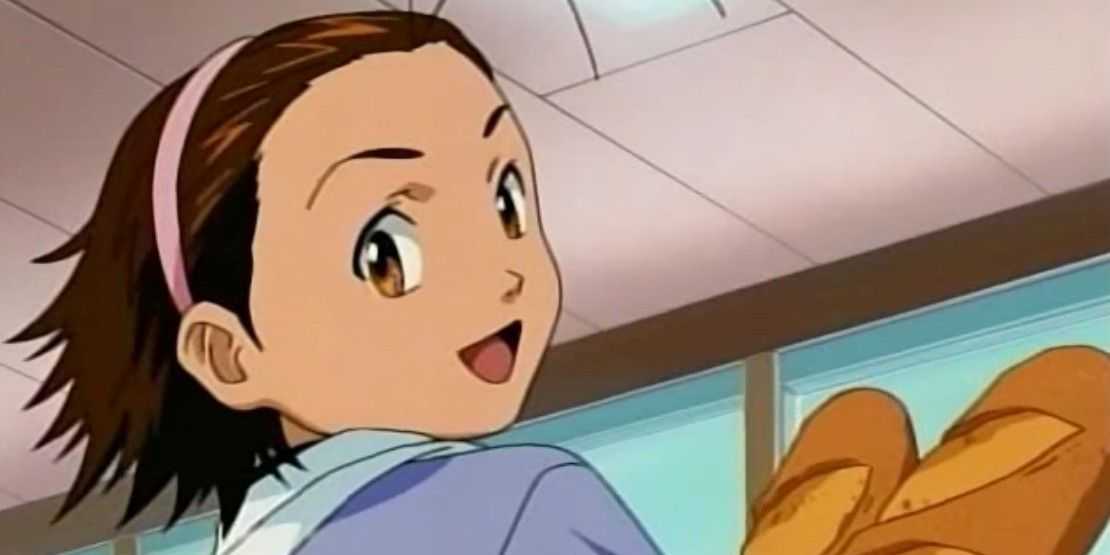 Yakitate Japan Azuma Kazuma hält Brot