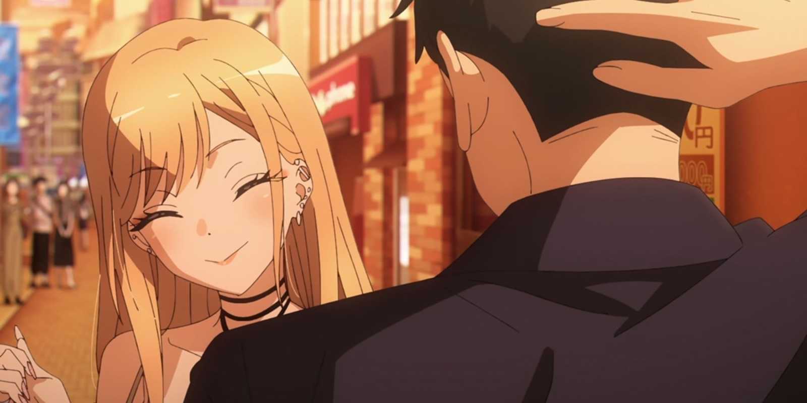 marin feliz con gojo