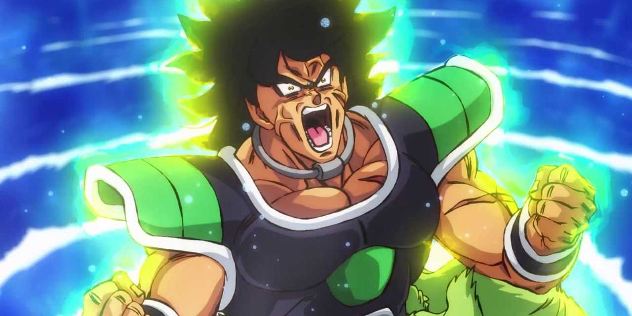 ドラゴンボール超ブロリーで怒りの姿にパワーアップするブロリー