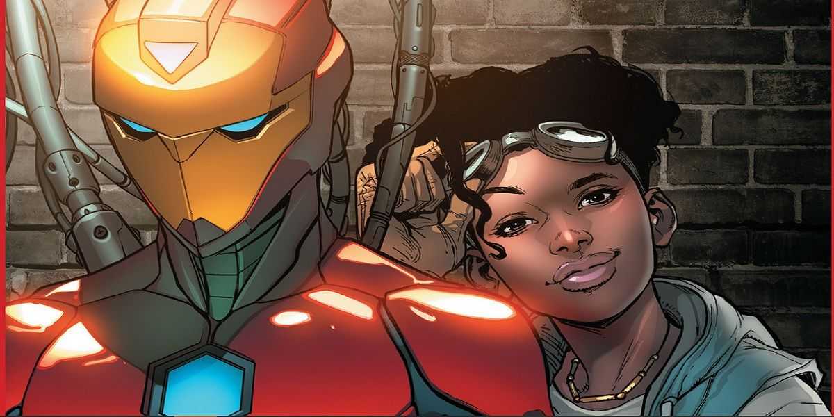 La armadura Ironheart Mark II con Riri