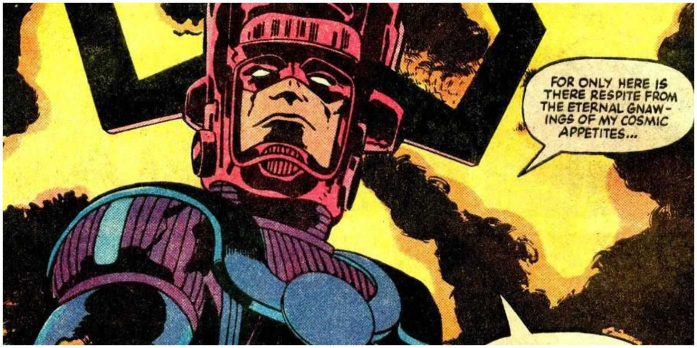 Galactus ejerce el poder cósmico en Marvel Comics