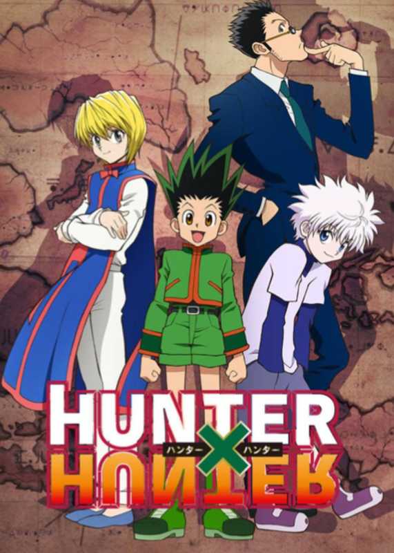 Die Besetzung von Hunter x Hunter versammelte sich