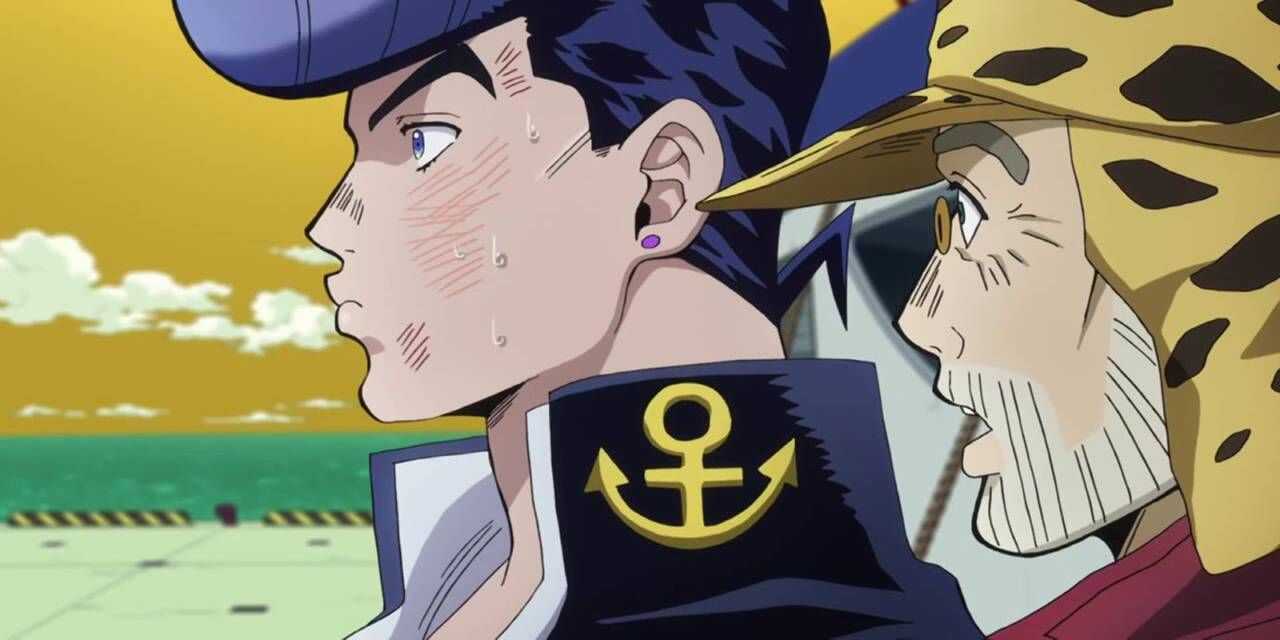 Джоске Хигашиката и Джозеф Джостар воссоединяются - JoJo