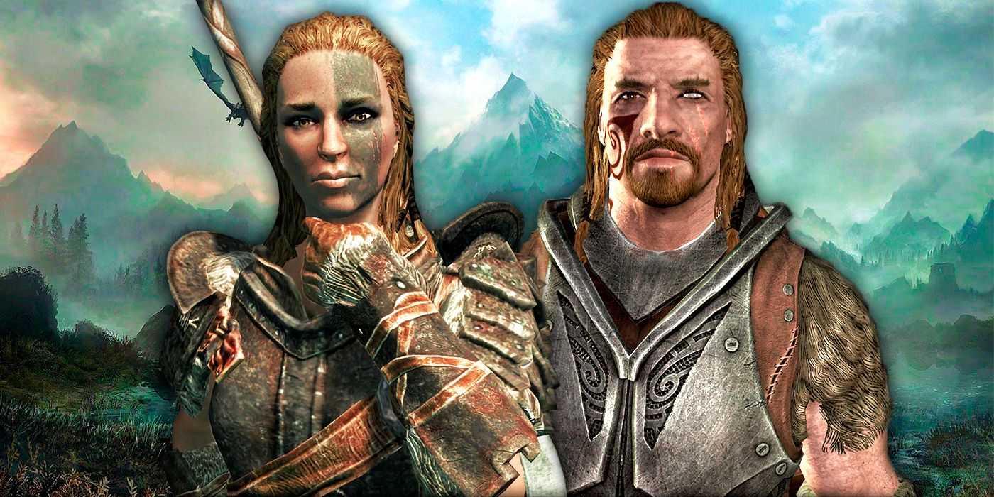 Candidatos a matrimonio en Skyrim: Mjoll la Leona y Argis el Baluarte