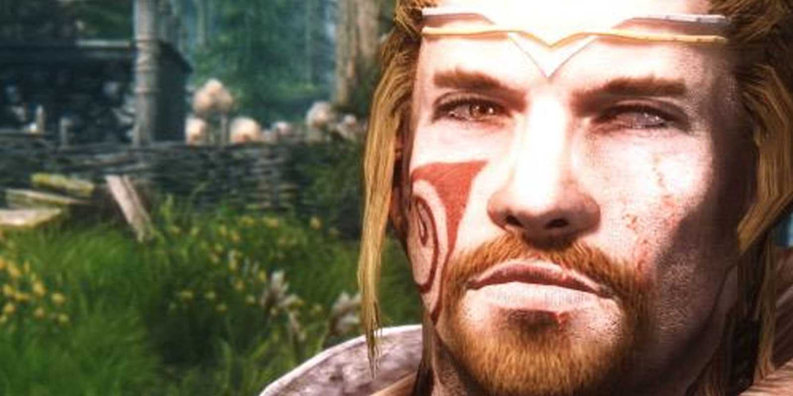 Primer plano de Skyrim