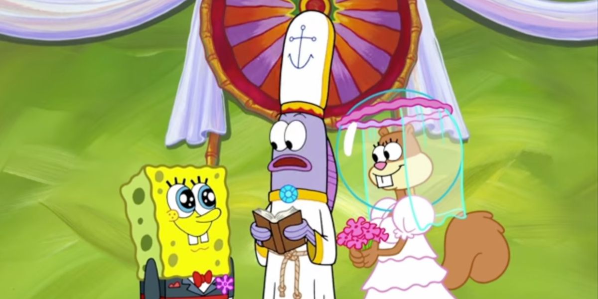 SpongeBob und Sandy