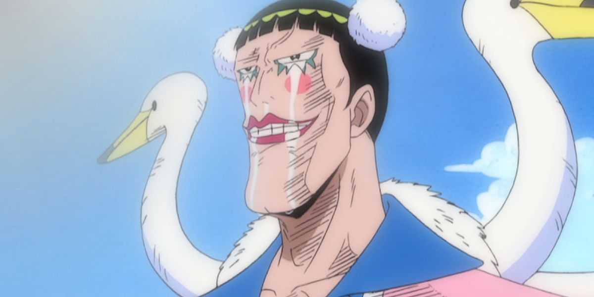 ワンピース ボン・クレーが泣いている