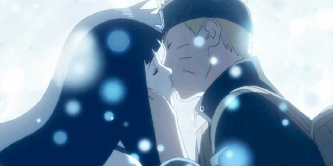 Naruto y Hinata se besan por primera vez en Naruto
