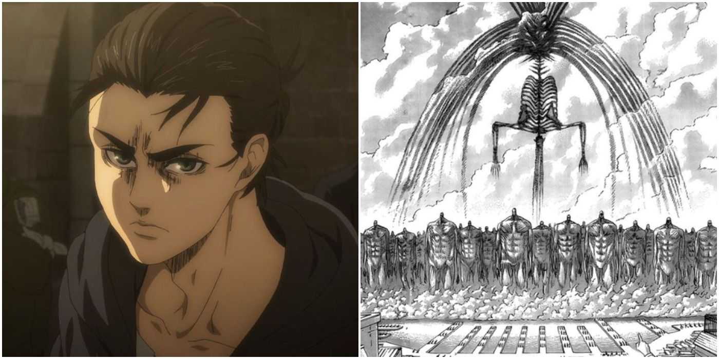 Attack on Titan Eren Titan Manga