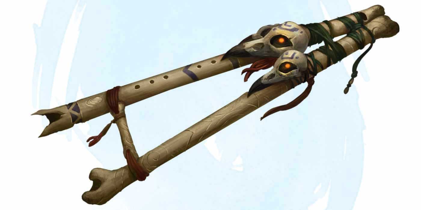 Magischer Gegenstand „Pipes of Haunting“ im DnD 5e Dungeon Master
