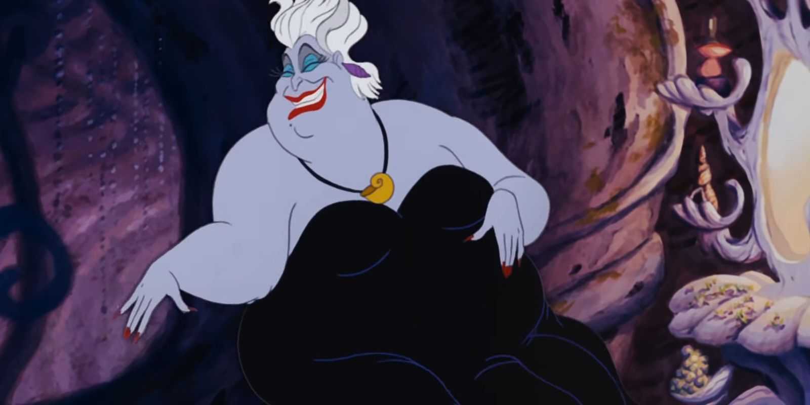 sirenita ursula sonriendo