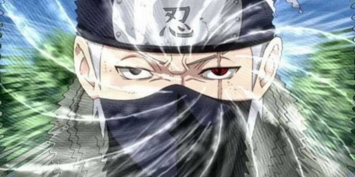 kakashi pomocou Kamui počas 4. Veľkej Ninja vojny v Naruto