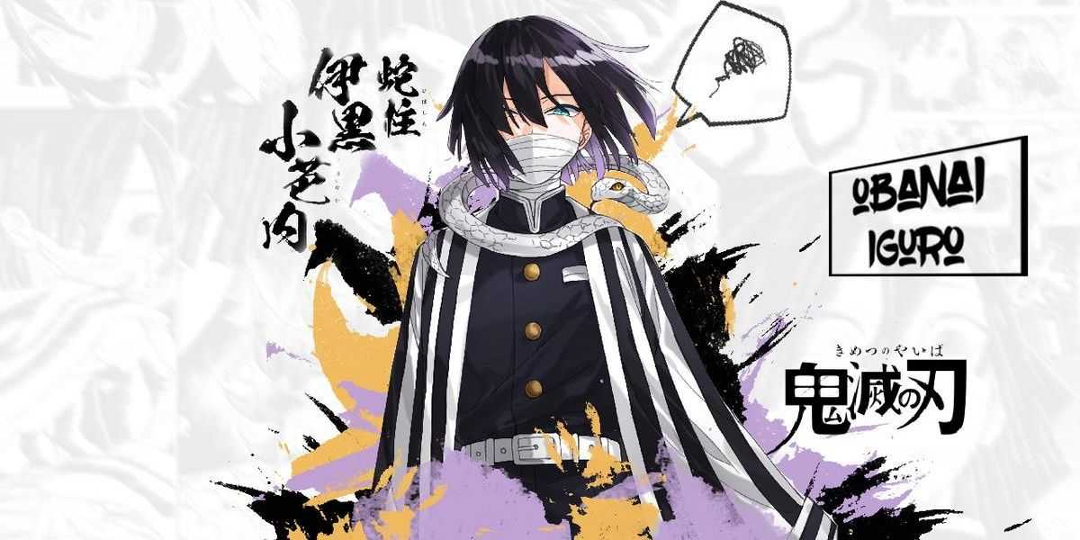 Obanai Iguro vo filme Demon Slayer