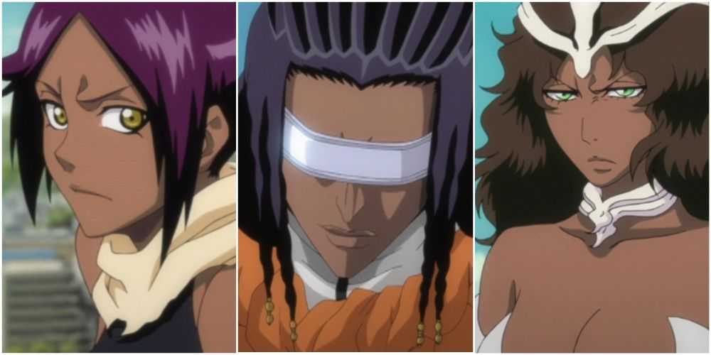 Yoruichi Shihouin, Kaname Tosen a Franceska Mila Rose ako v Bleach