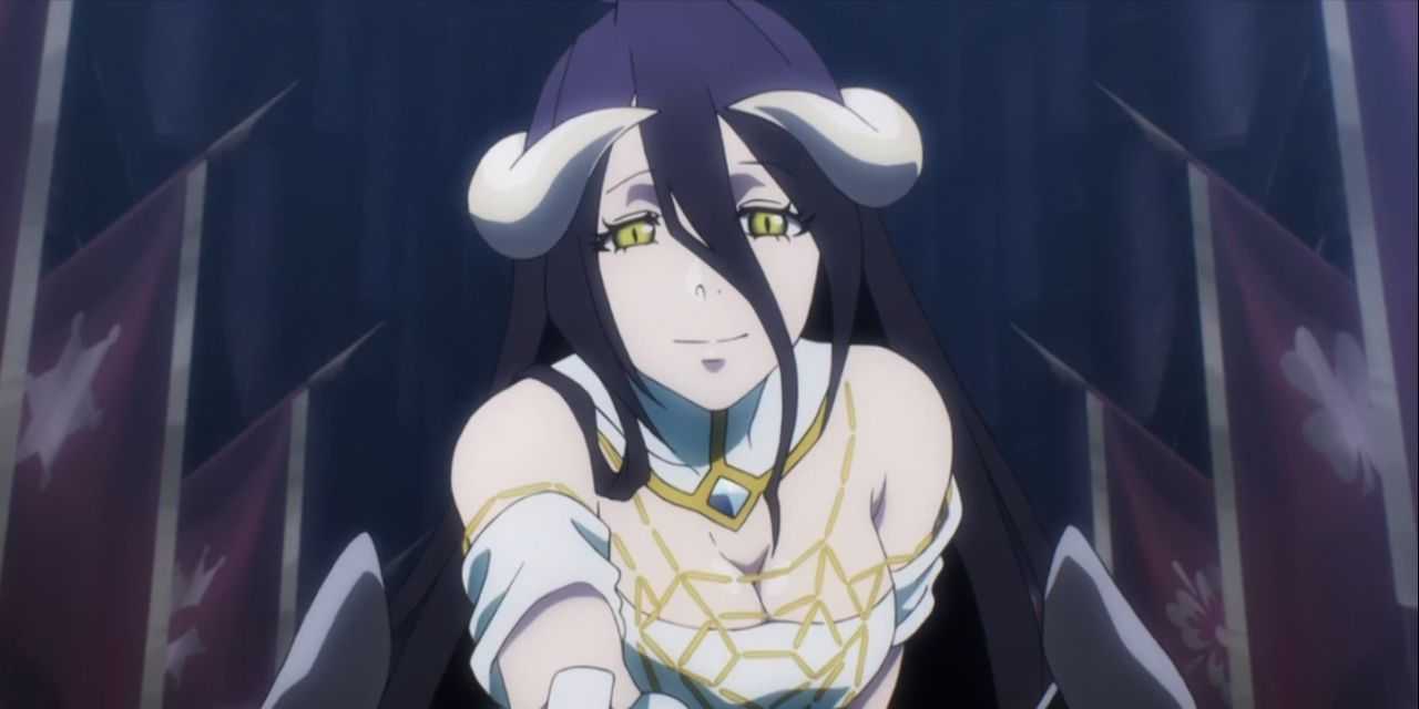 Albedo verneigt sich vor Overlord.