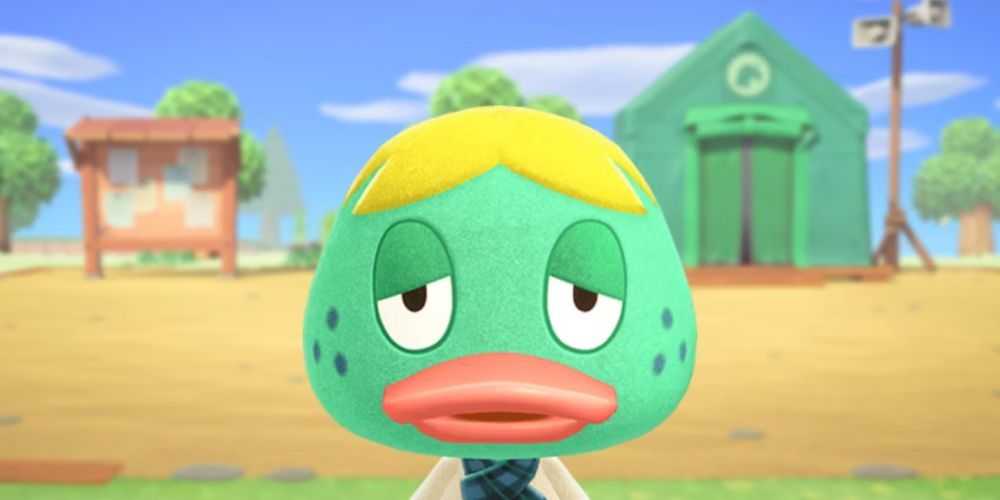 どうぶつの森_ニューホライズンズのクイルソンのクローズアップ