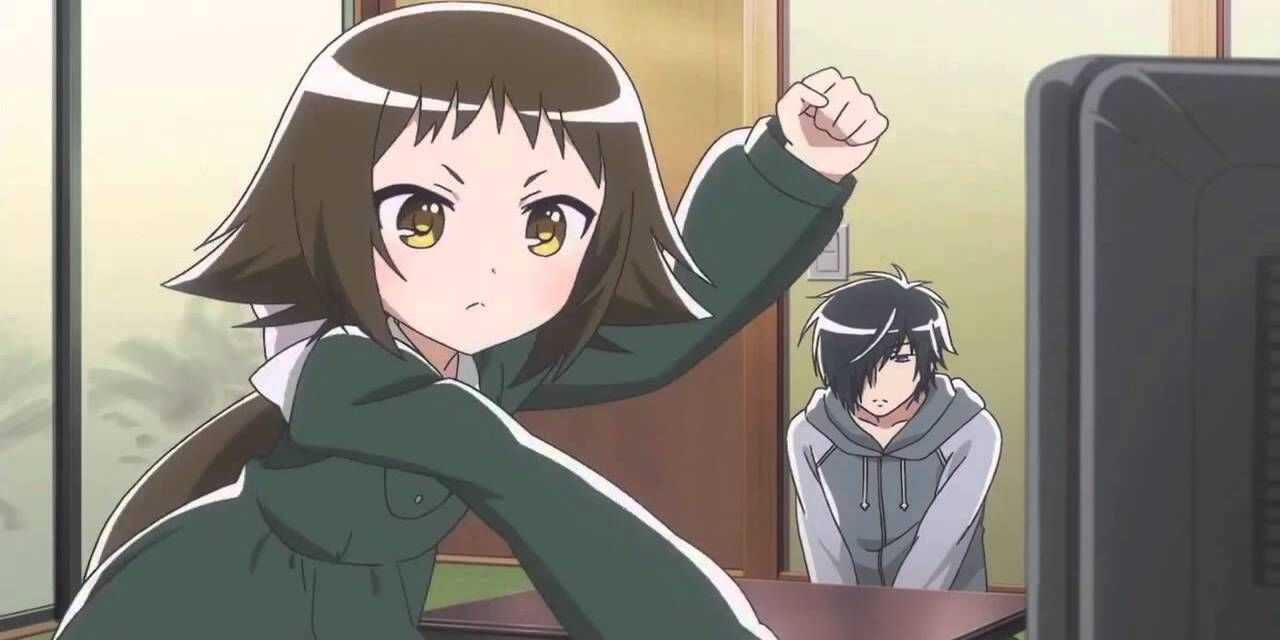 Mashiro Mitsumine znepokojivo zdvihol päsť od Engaged To The Unidentified