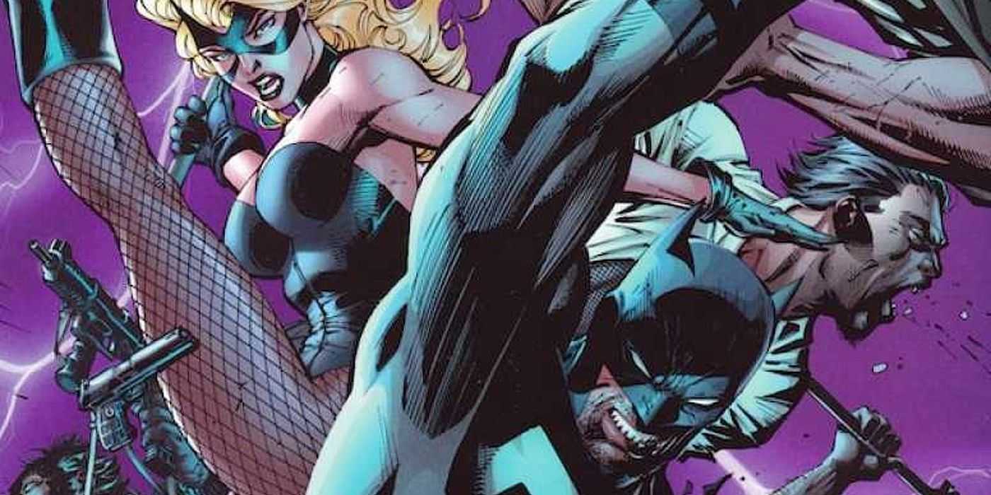Черная Канарейка с Зеленой Стрелой и Спиди в комиксах DC