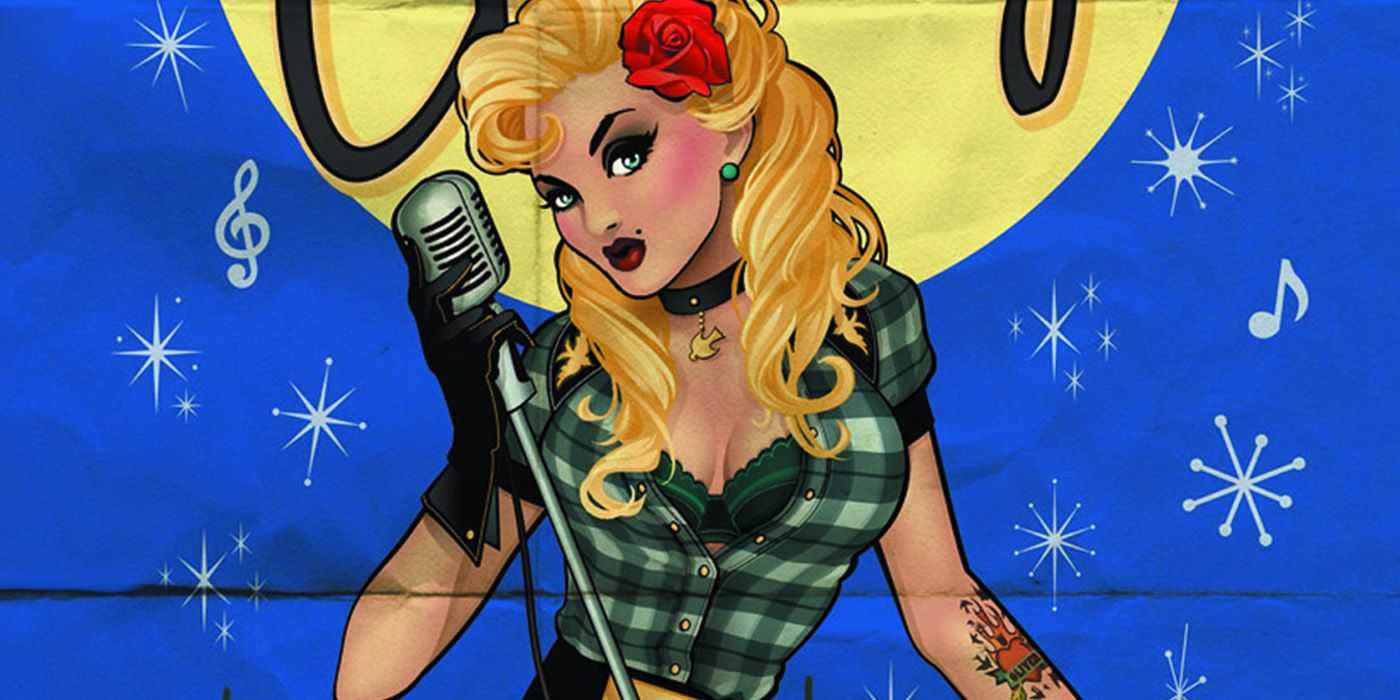 Демонстрация дзюдо Черной Канарейки в DC Comics