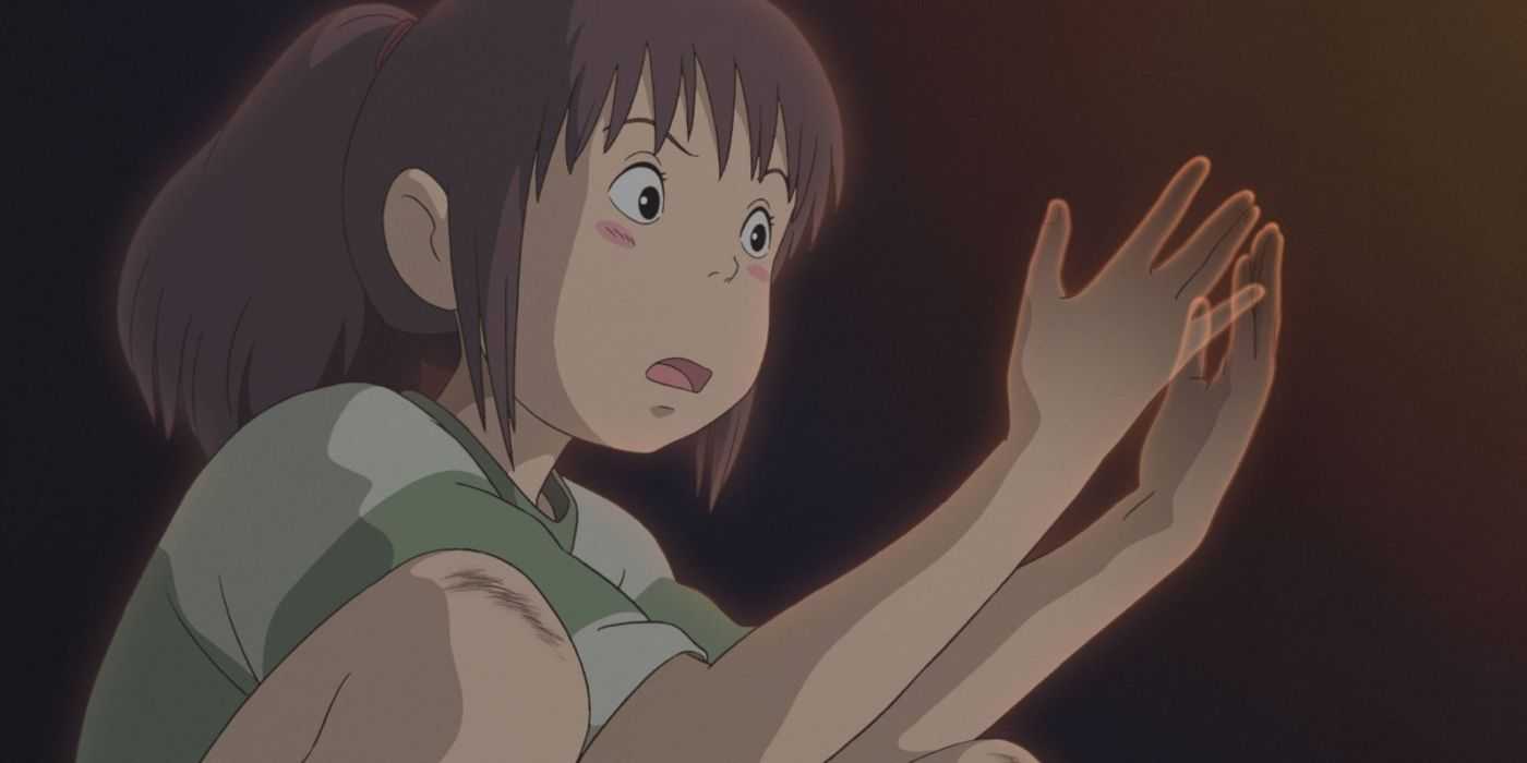 Тихиро в студии Ghibli