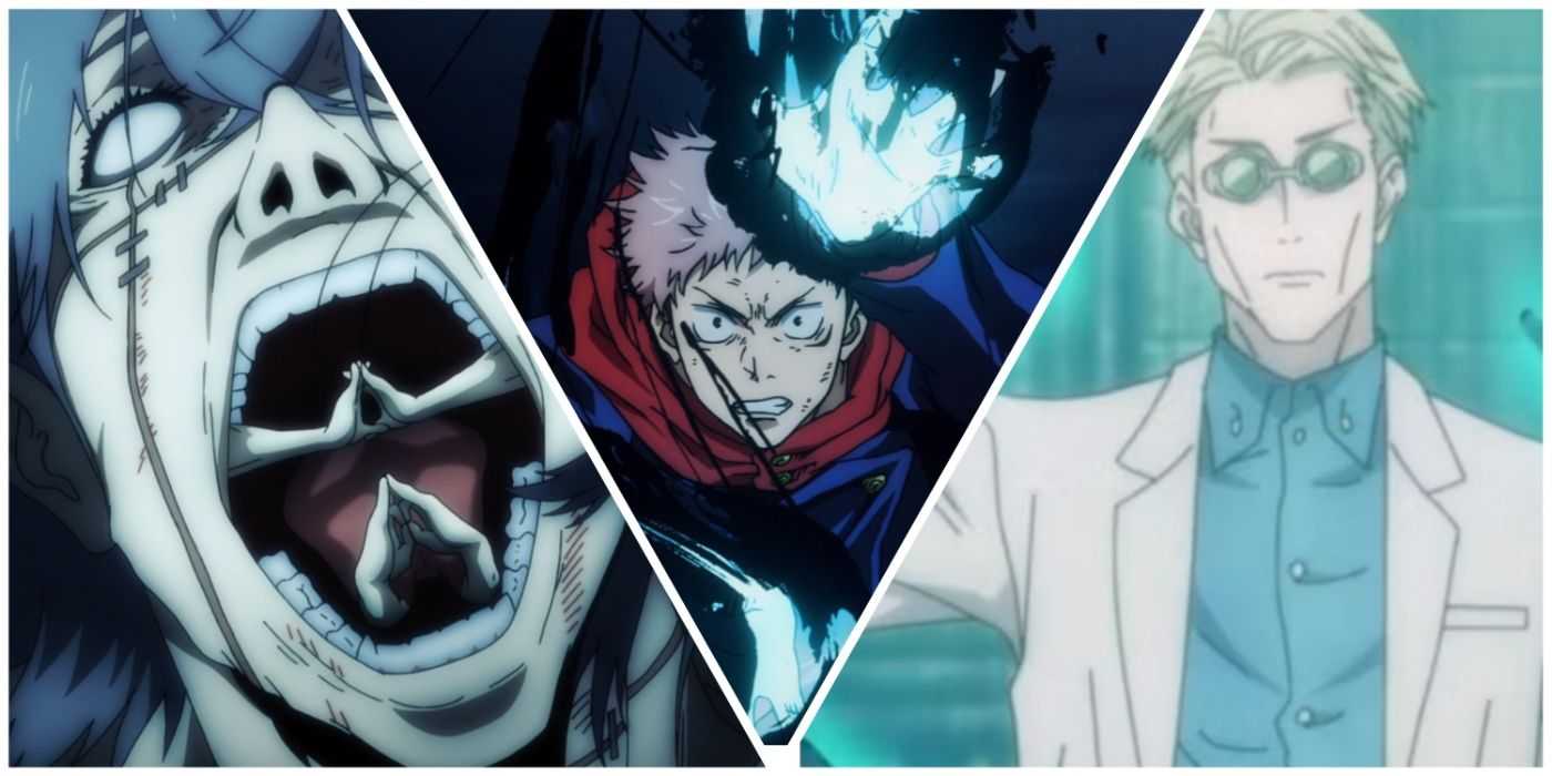 Hechiceros de Jujutsu de diferentes grados chocan con energía maldita en Jujutsu Kaisen