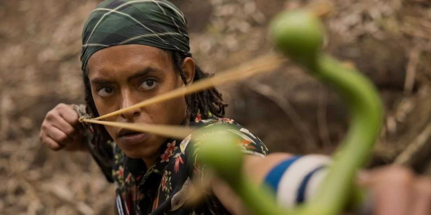 usopp con un tirachinas en netflx