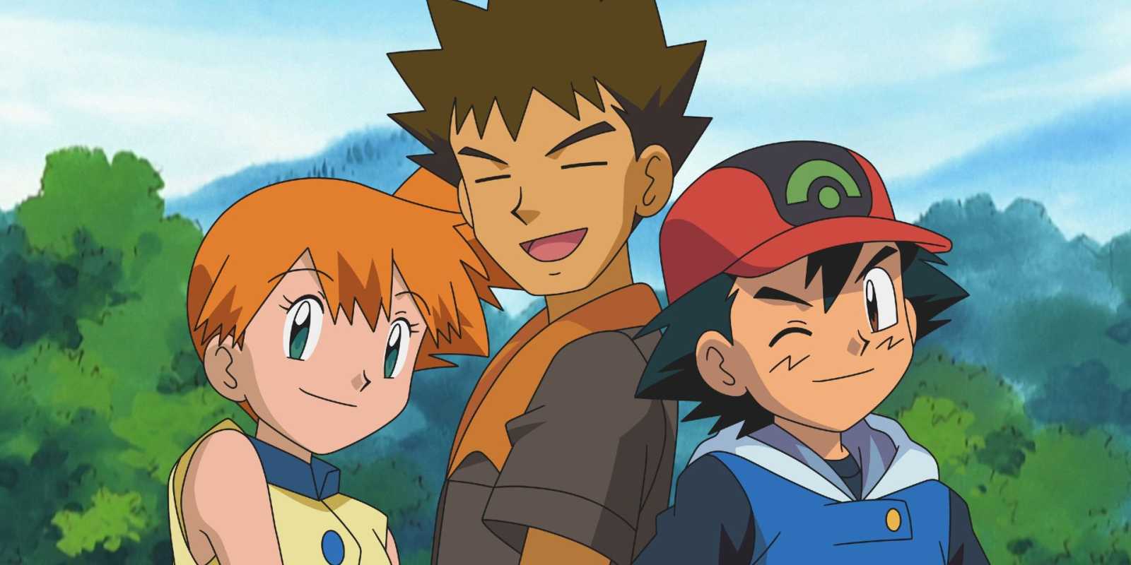 Pokémon Ash Brock Misty Hoenn Fanart