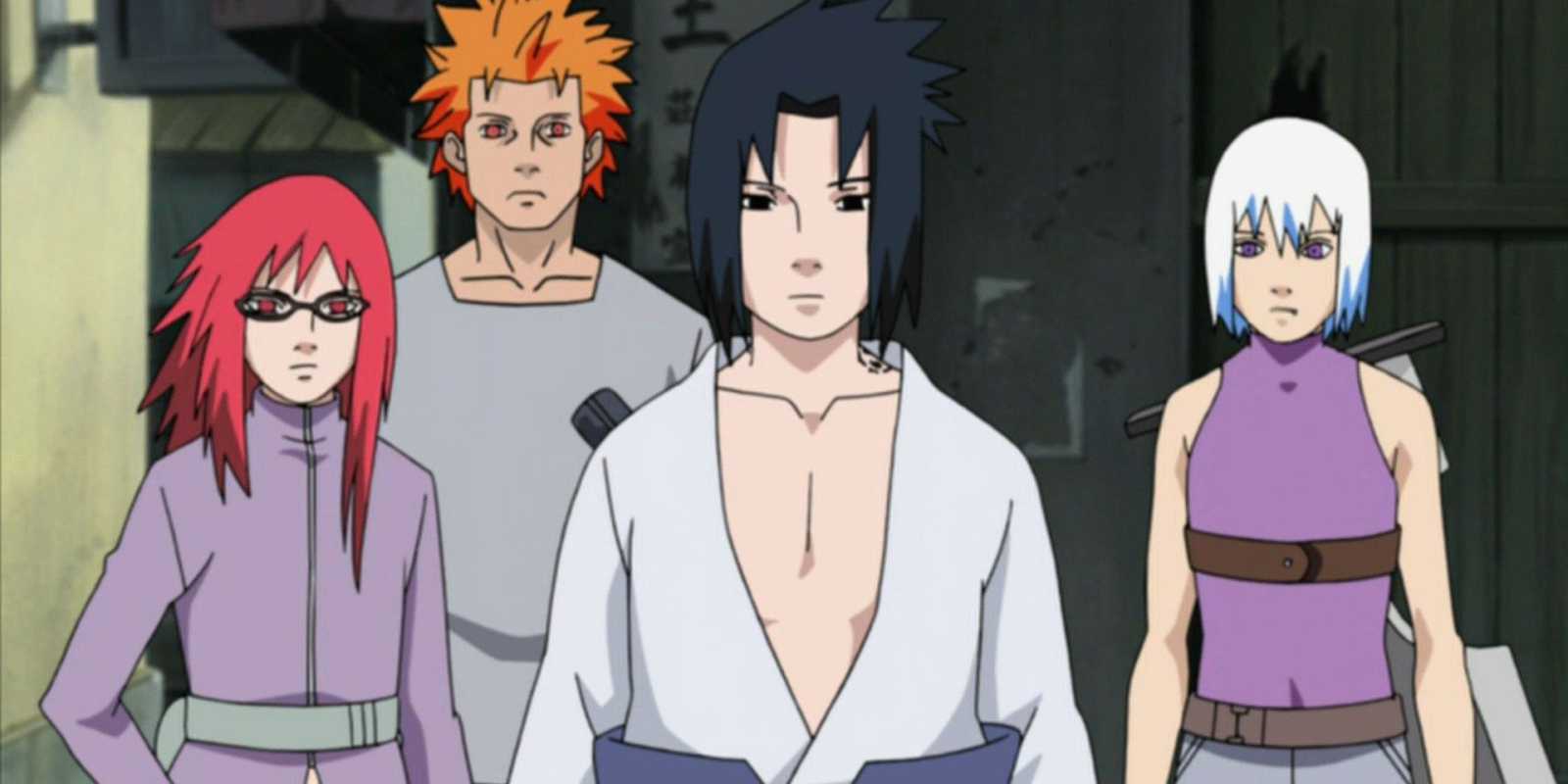 Equipo Minato liderado por Kakashi de Naruto