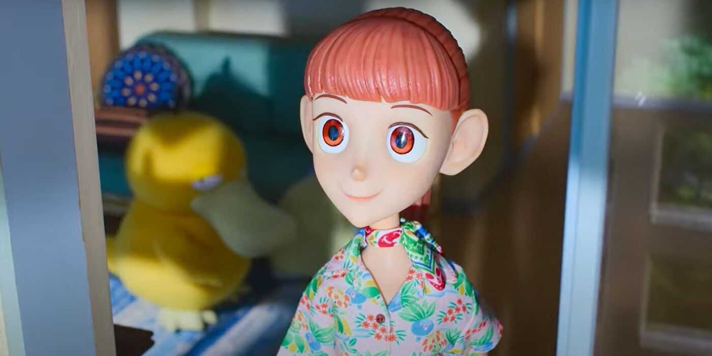 Netflixで眠そうなアヒルを背景にしたハル