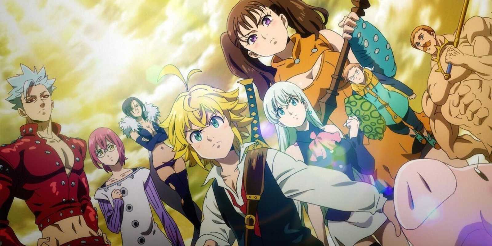 七つの大罪の主要キャラクターが戦いの準備をする