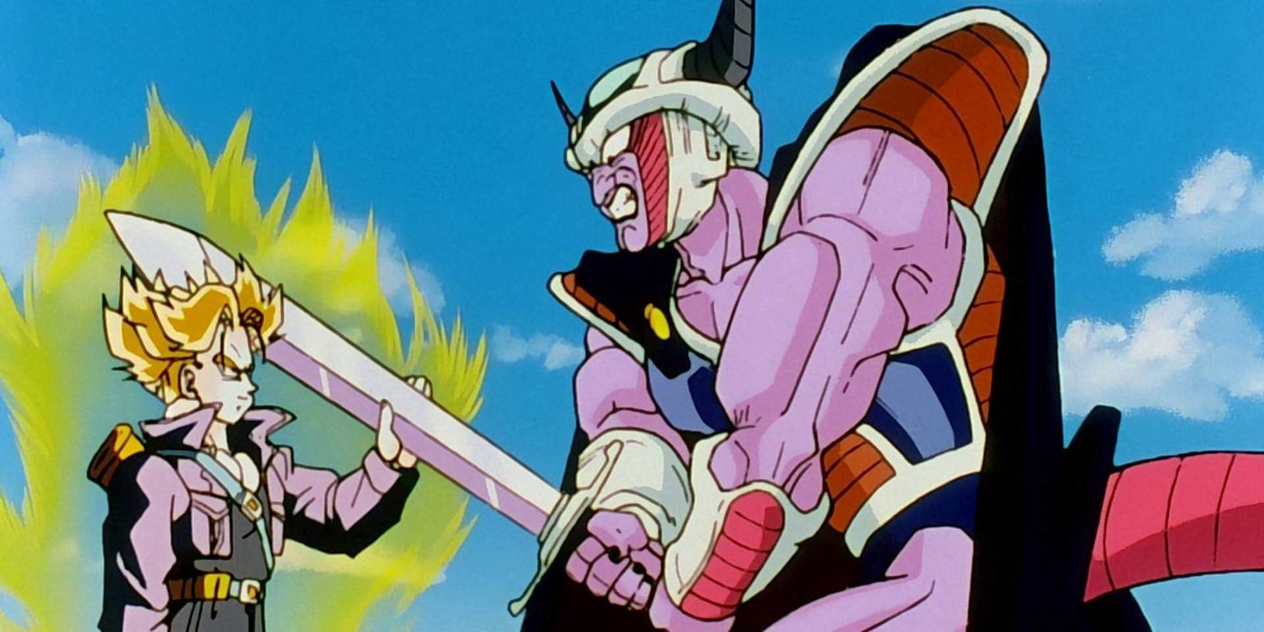Future Trunks premôže King Colda v Dragon Ball Z