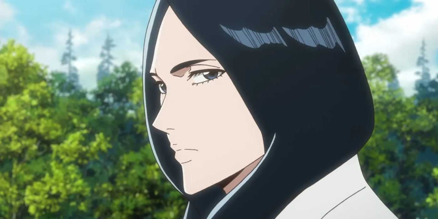 横目で見守る『BLEACH』の4番隊隊長・卯ノ花烈。