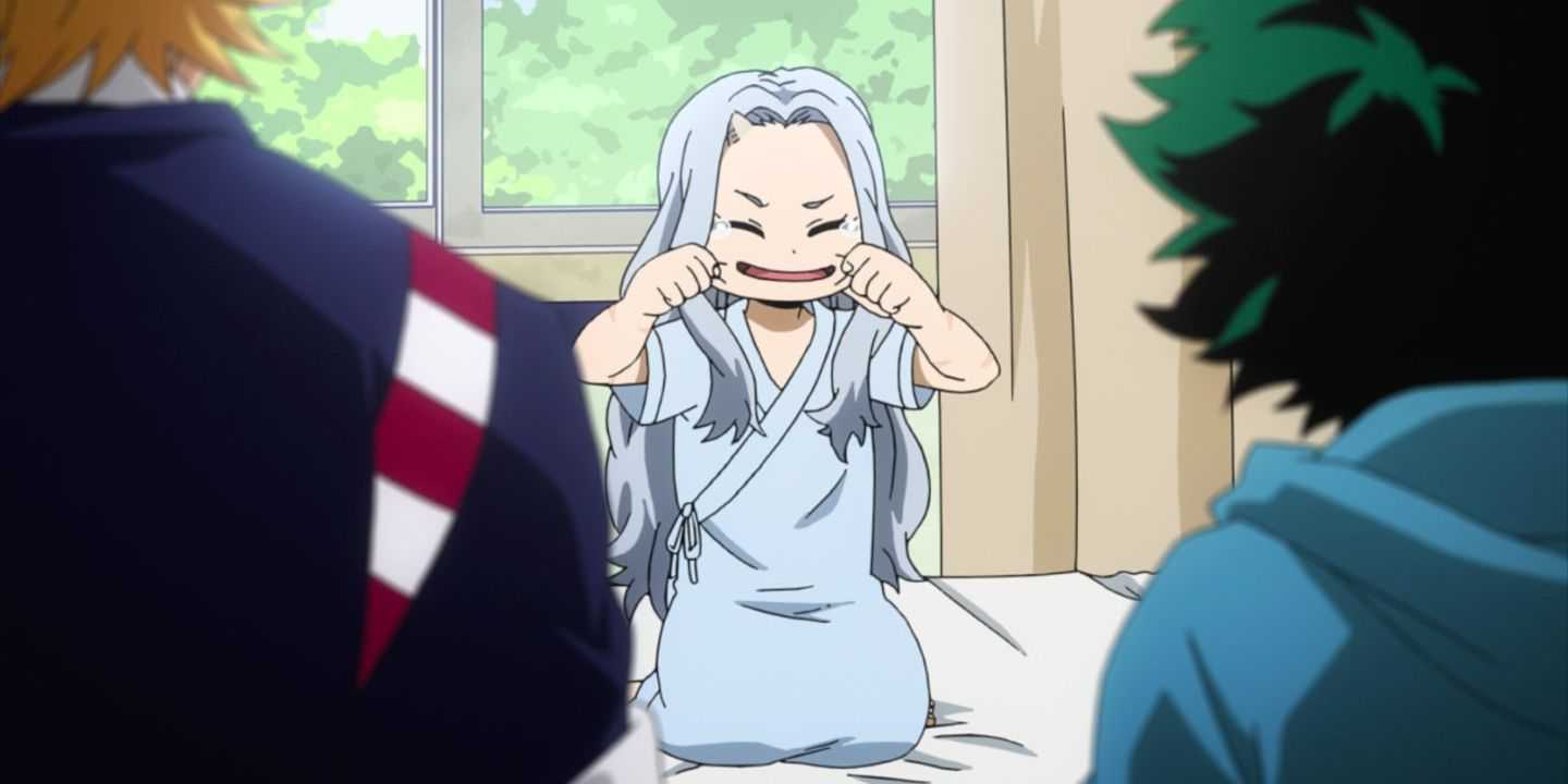 Anime My Hero Academia para la cara estirada Togata Midoriya