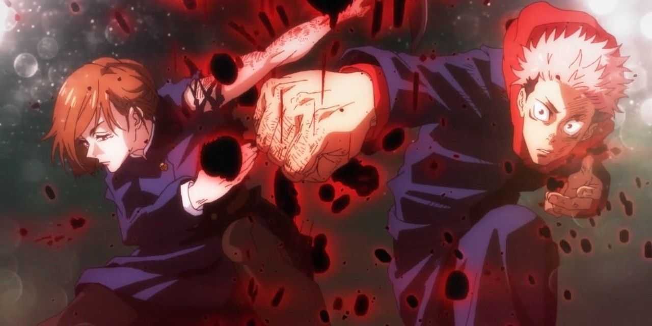 Nobara und Yuji führen den Black Flash in Jujutsu Kaisen auf