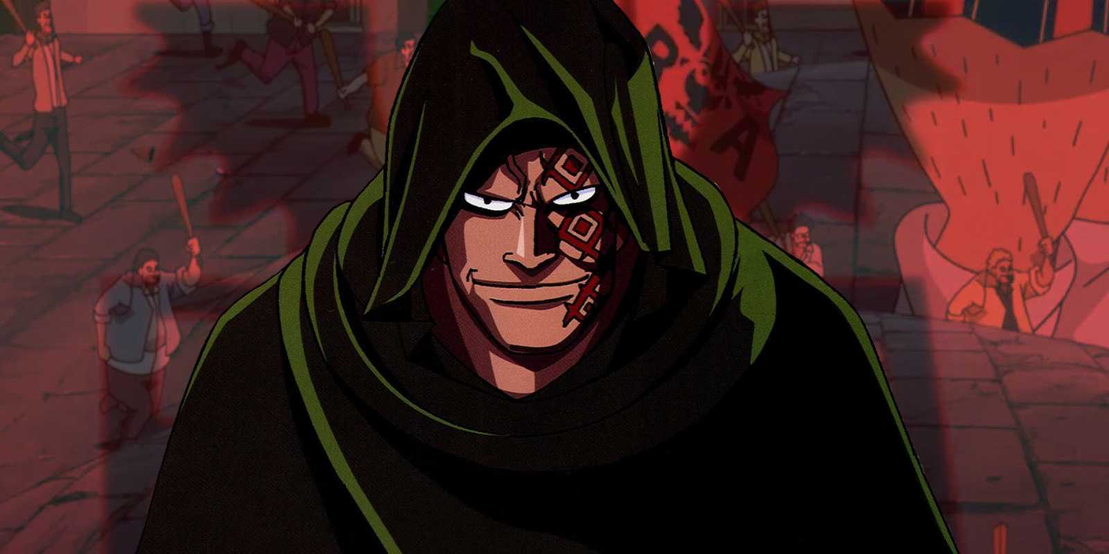 Shanks ve Kızıl Saç Korsanları tek parça halinde.