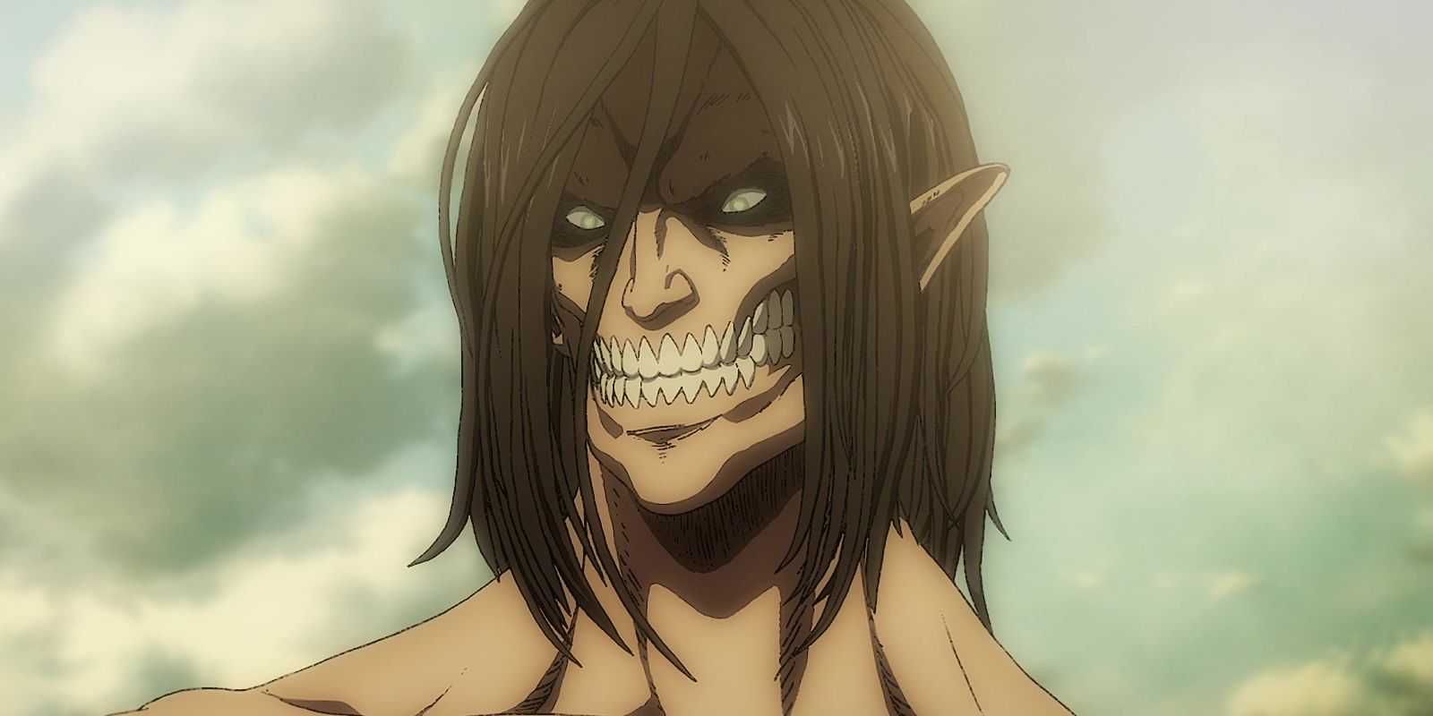 Eren Yeager vo svojej titánskej podobe v Attack on Titan: The Final Season.