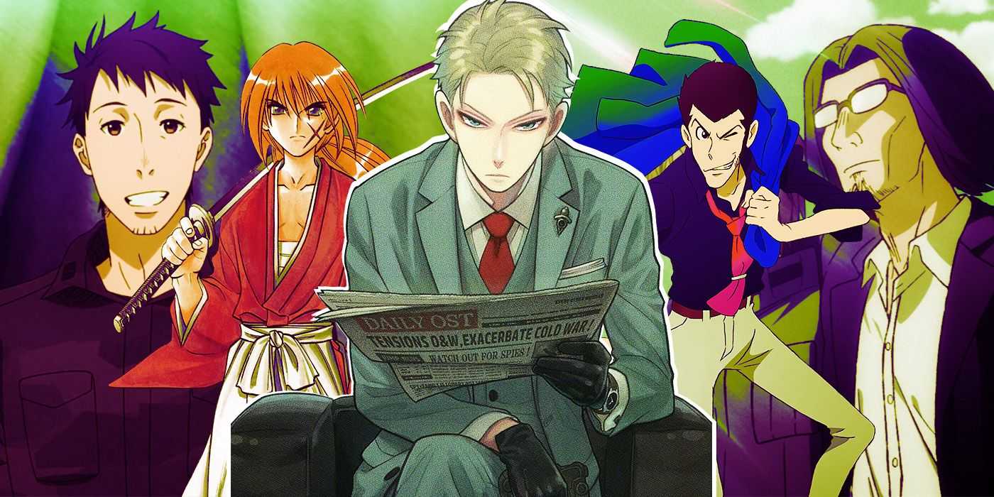 Rodina Spy X, Lupin, Samurai X, Strýko z iného sveta a Brána