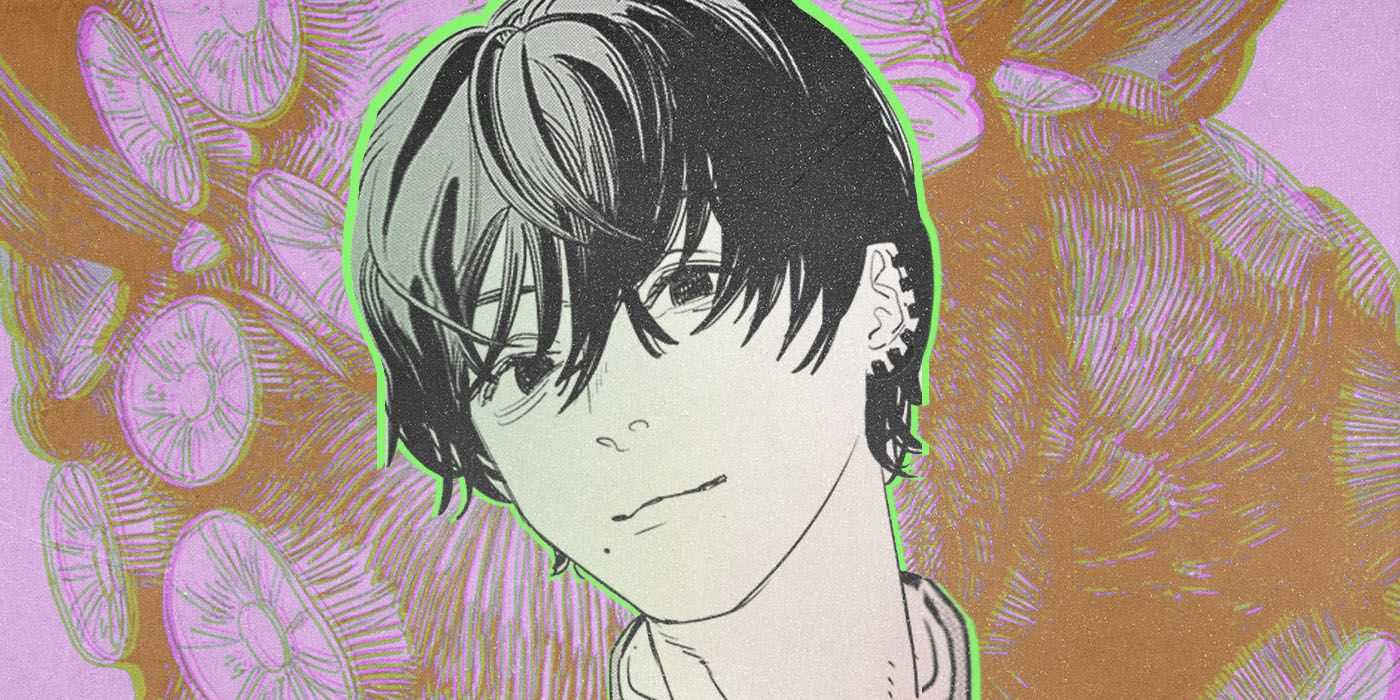 Yoshida en el manga del hombre de la motosierra