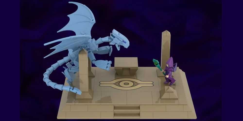 Lego Lego Dark Magician and Blue Eyes White Dragon od Zero Helix