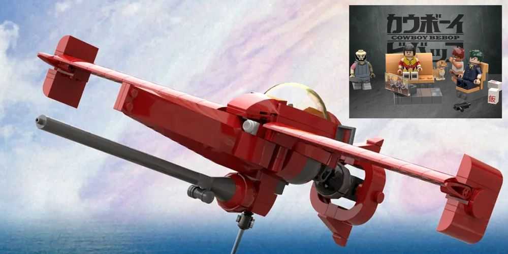 LEGO súprava Swordfish 2 od Cowboy Bebop, ktorú vytvoril Ben Osborne