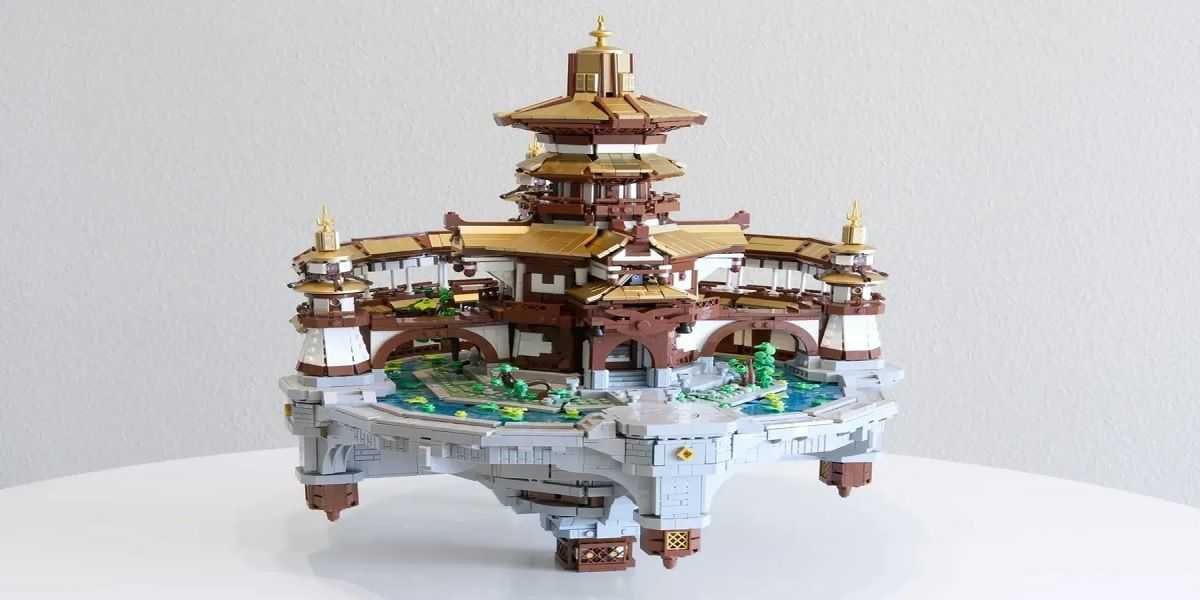 Nápady Lego pre Jade Chamber od Genshin Impact