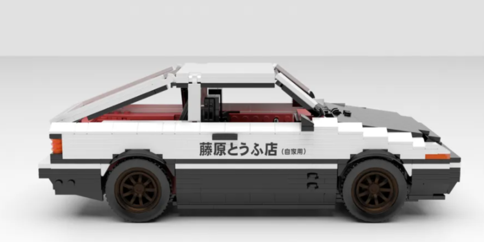 Lego Toyota AE86 z Initial D, ktorú vytvoril Davanchi M.