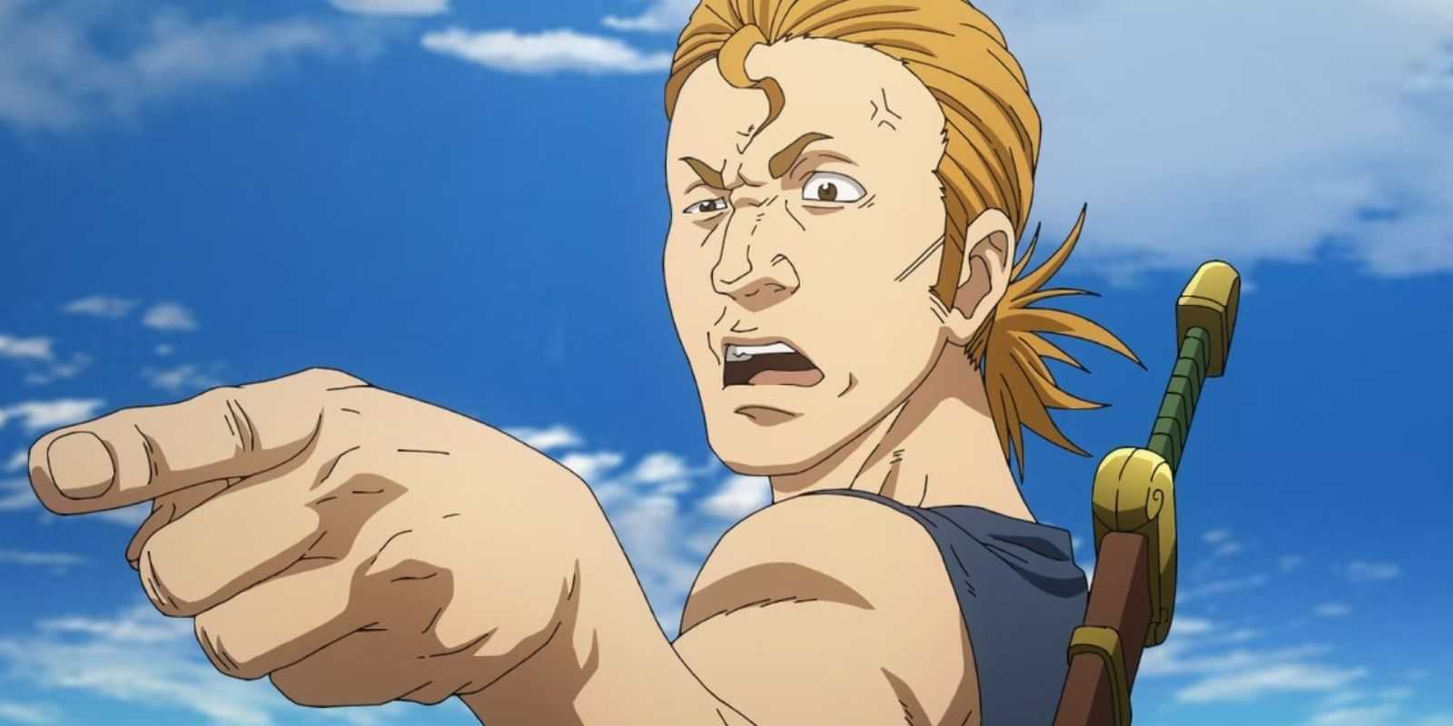Olmar vo Vinland Saga na niekoho naráža.