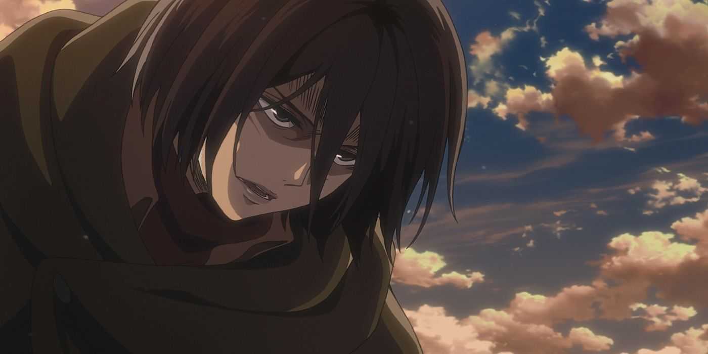 Mikasa sieht gruselig aus und warnt Historia, dass sie sich in Attack On Titan für eine Seite entscheiden muss.