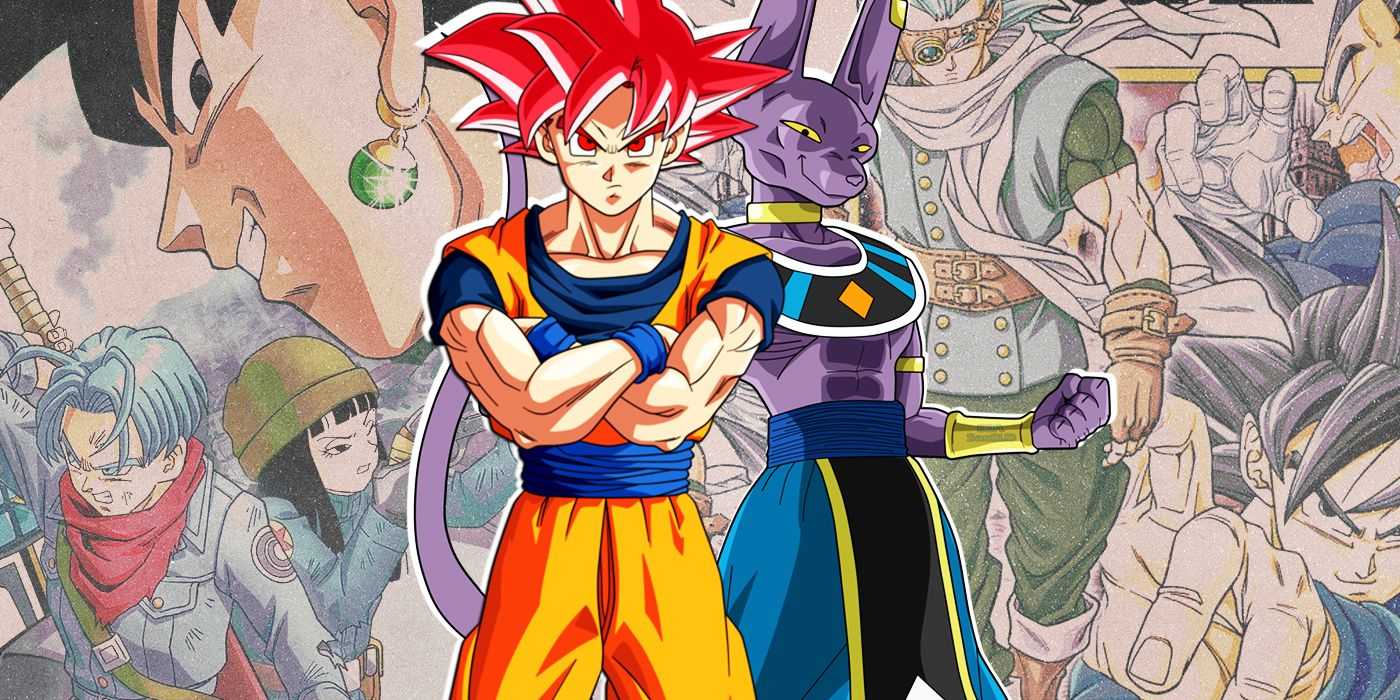 悟空超サイヤ人ゴッドとビルス ドラゴンボール超