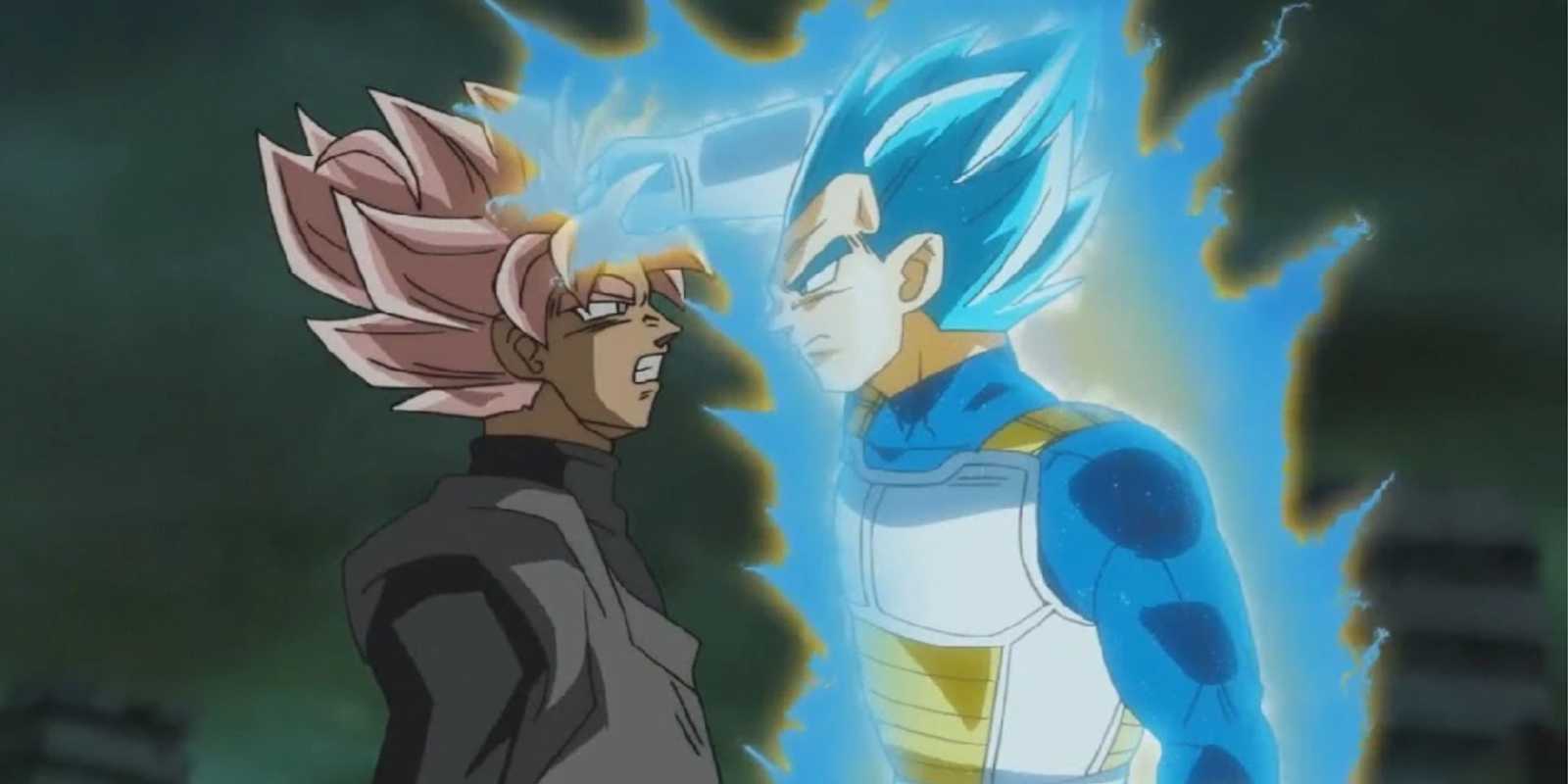 超サイヤ人ブルーベジータがドラゴンボール超で悟空ブラックを講義