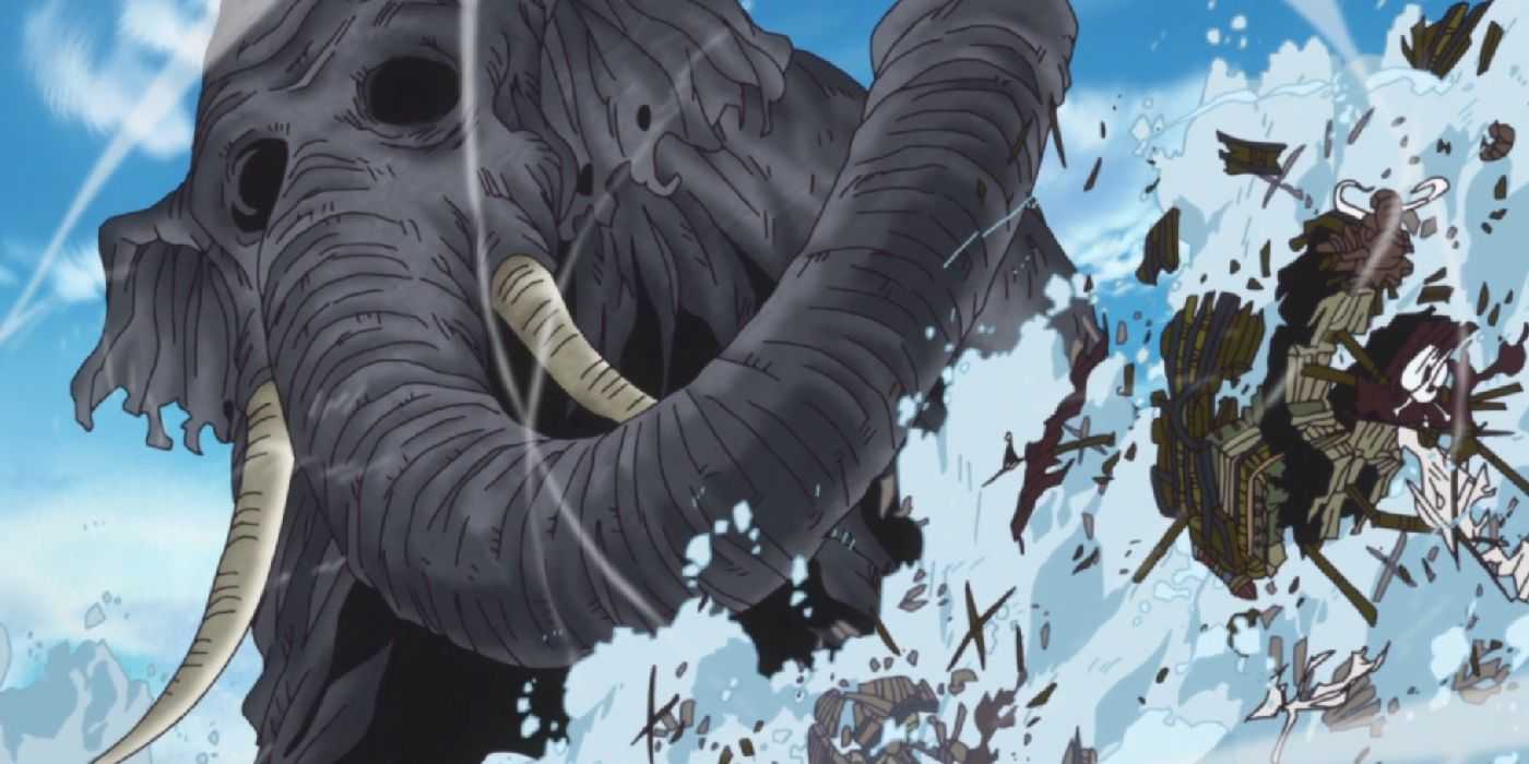 Zunesha/Zou One Piece besnenie v jednom kuse