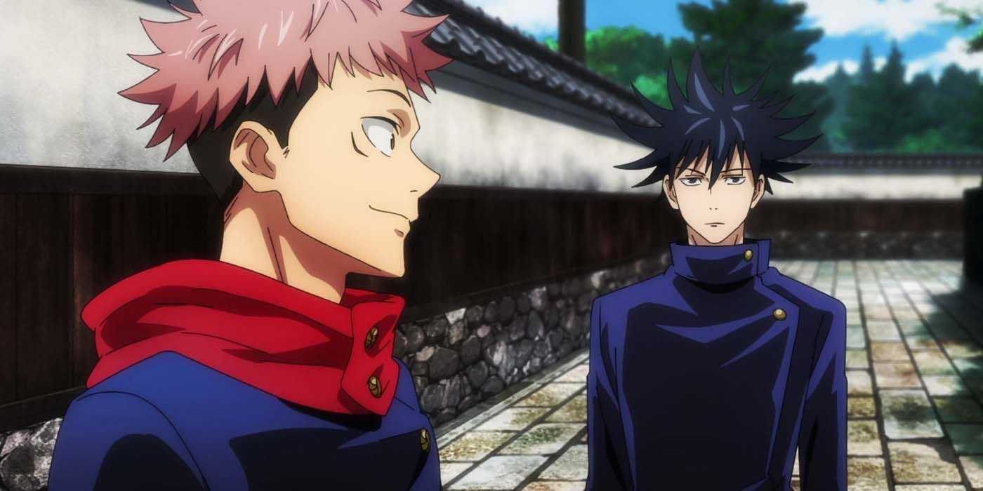 Yuji Itadori y Megumi Fushiguro en Jujutsu Kaisen.