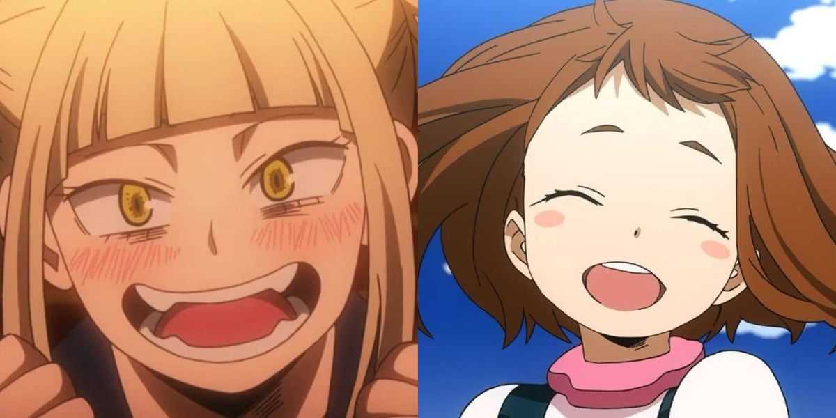 Toga y Ochako en MHA.