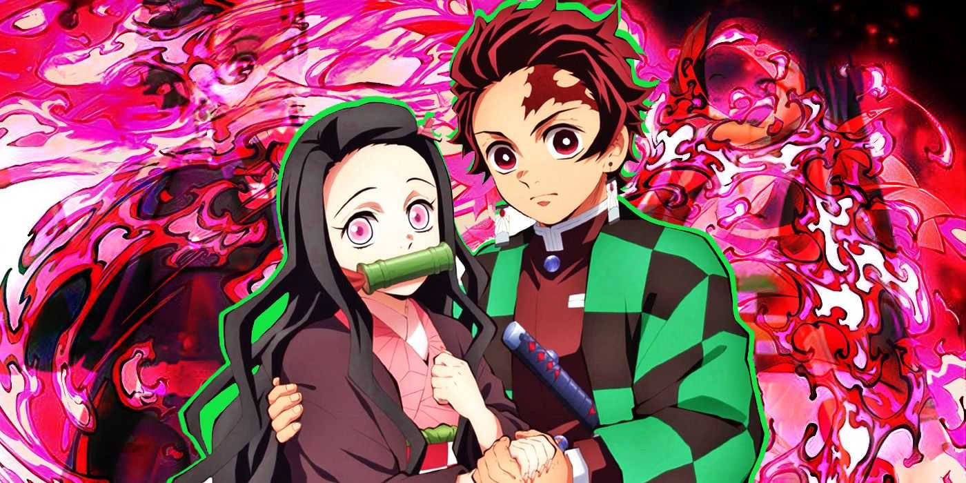 Nezuka a Tanjiro Demon Slayer